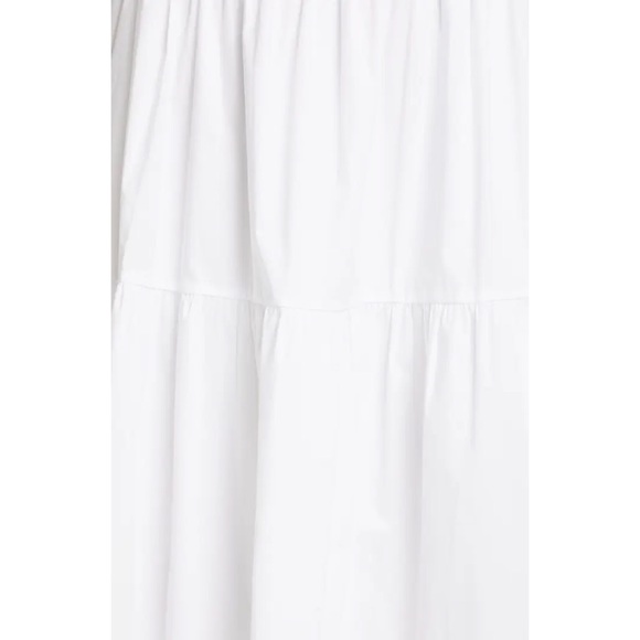 Staud Tiered Stretch Cotton Maxi Skirt - Picture 5 of 11
